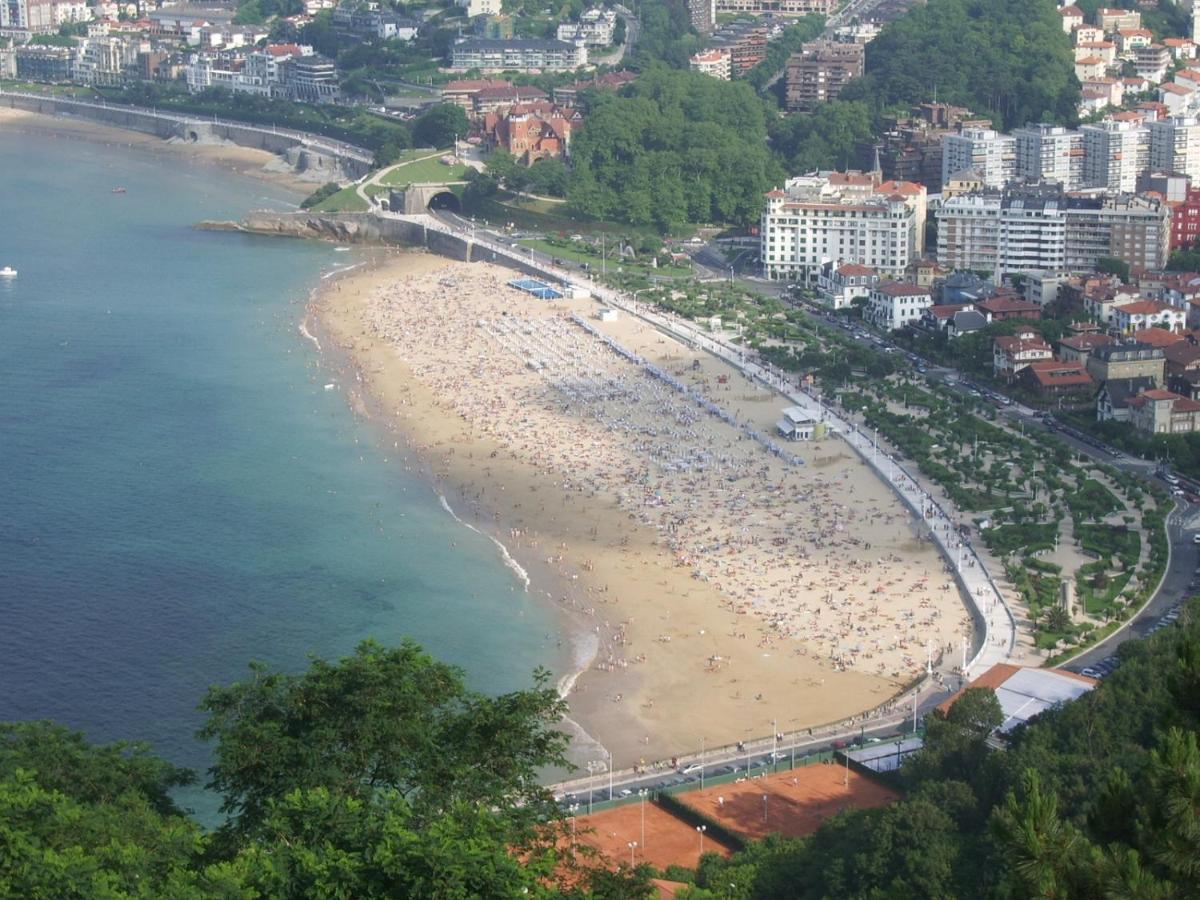 Beautiful Apartment Ondarreta Beach San Sebastián Exterior foto